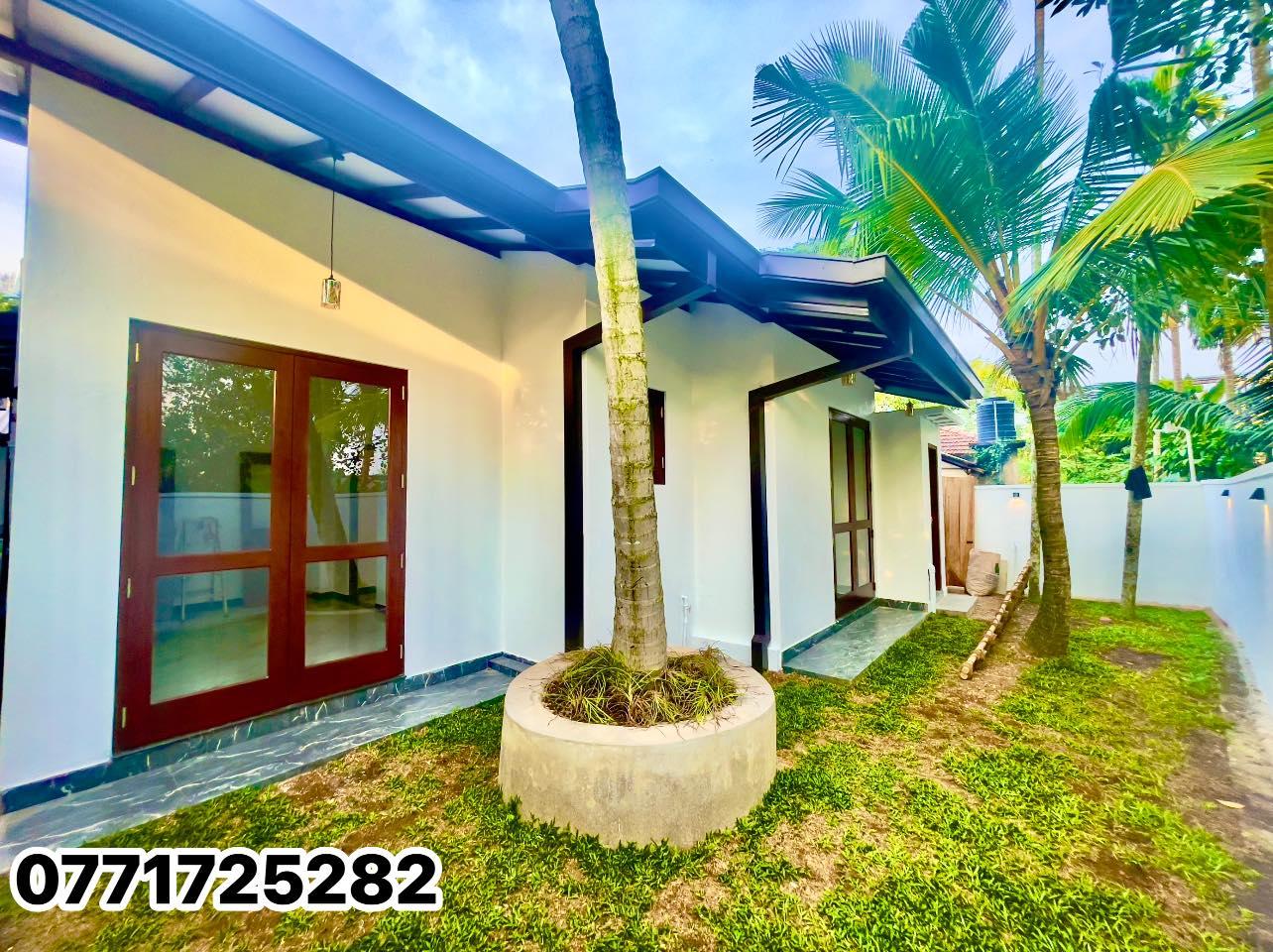 Architecture Design Brand New Single-Storey House in Polgasowita